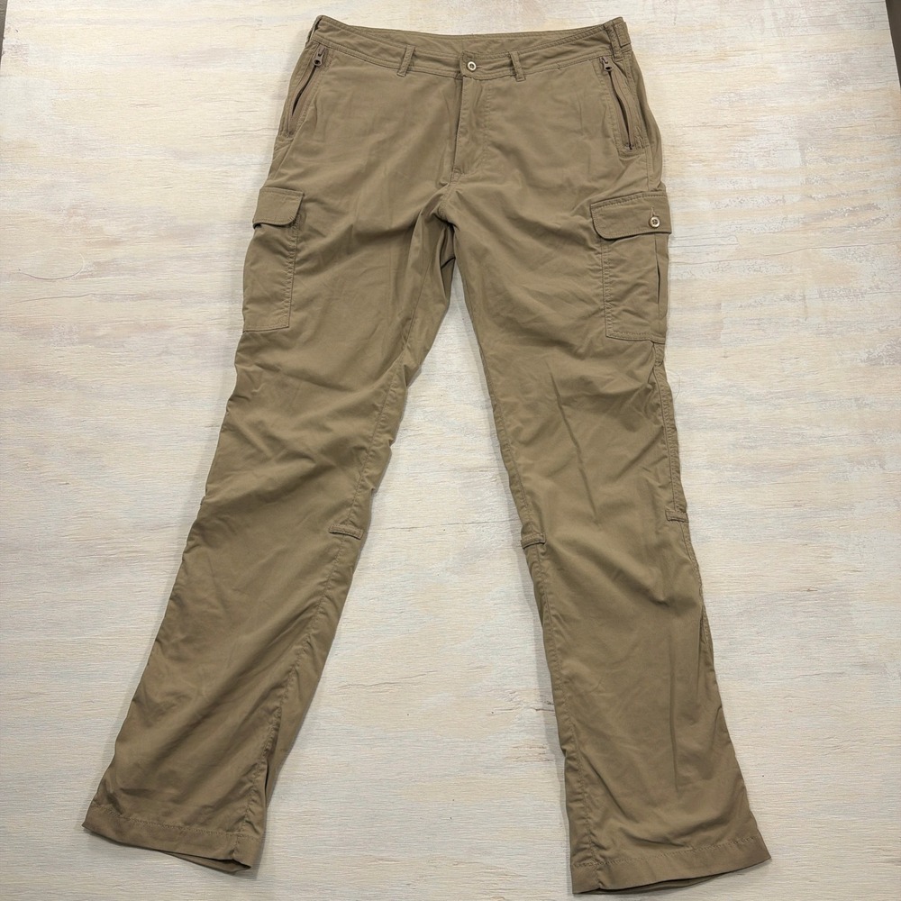 Clothing Arts Pants P^cubed Pick-Pocket Proof 10‎ Travel Cargo Tan Womens